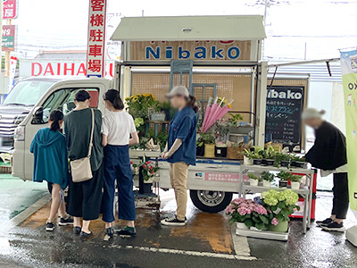 Nibako展示の様子